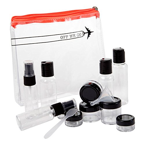 Miamica Bottle Kit 15-Pc Set, Assorted Styles