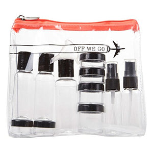 Miamica Bottle Kit 15-Pc Set, Assorted Styles