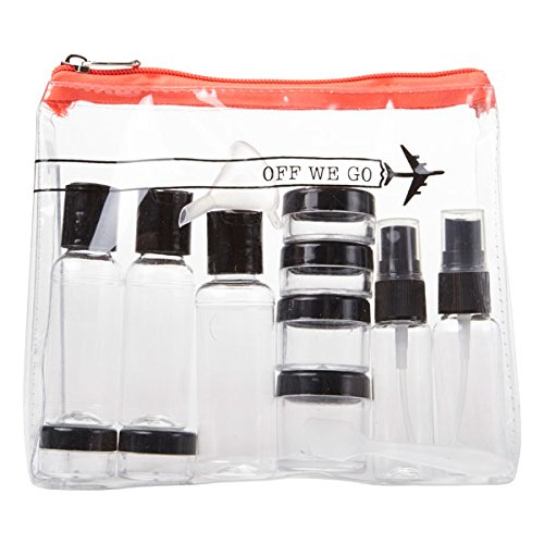 Miamica Bottle Kit 15-Pc Set, Assorted Styles
