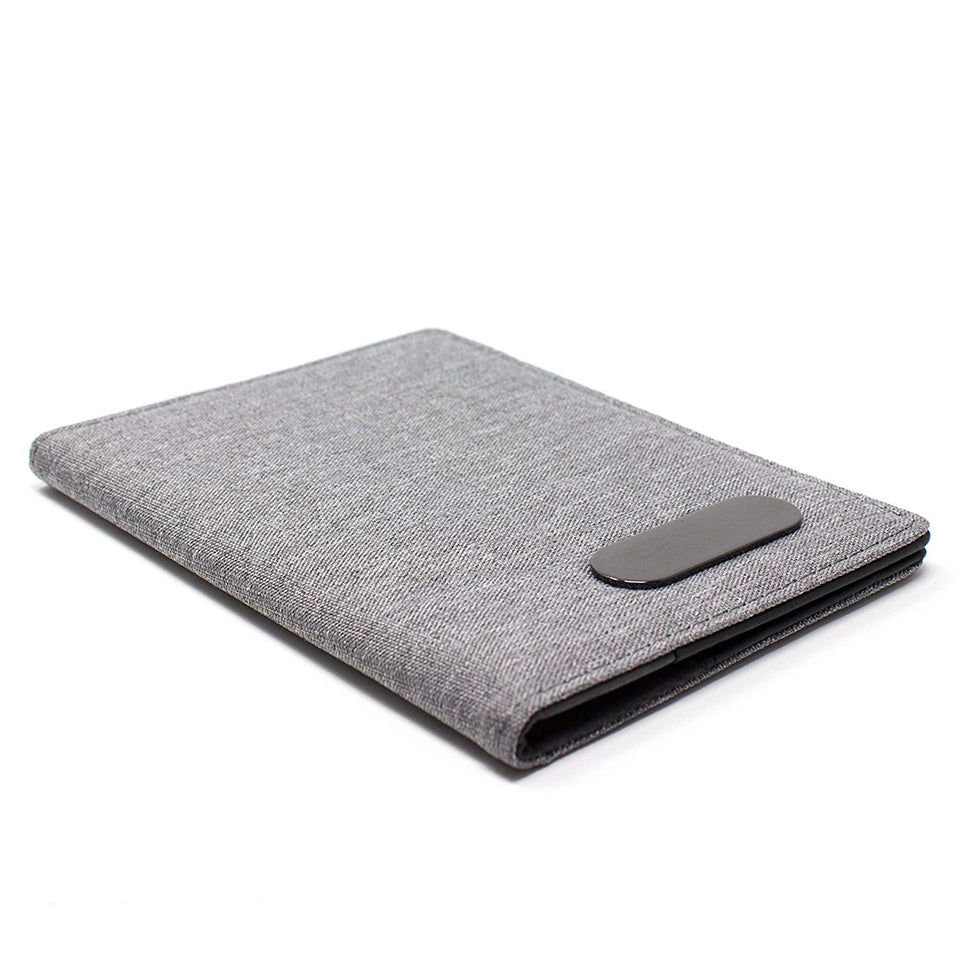 Vedicci Porta Pasaporte de Tela. Funda con Compartimentos para Pasaporte, Visa y Tarjetas. Passport Holder. Medidas 10.5 X 14.5 cms. Passport Holder.