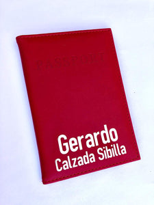Porta pasaporte Personalizado