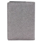 Vedicci Porta Pasaporte de Tela. Funda con Compartimentos para Pasaporte, Visa y Tarjetas. Passport Holder. Medidas 10.5 X 14.5 cms. Passport Holder.