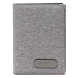 Vedicci Porta Pasaporte de Tela. Funda con Compartimentos para Pasaporte, Visa y Tarjetas. Passport Holder. Medidas 10.5 X 14.5 cms. Passport Holder.